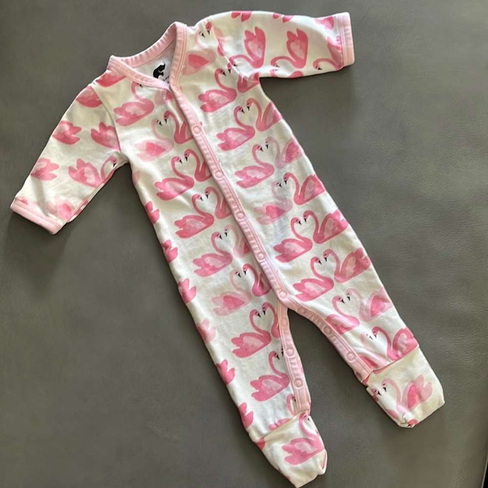 Monica + Andy flamingo pajamas